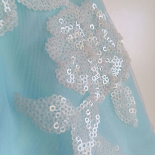 Maxi dress Shine 2gether new, turquoise, size M/L