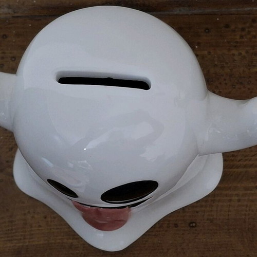 Vintage Ghost coin bank like new from 90s / early 00s