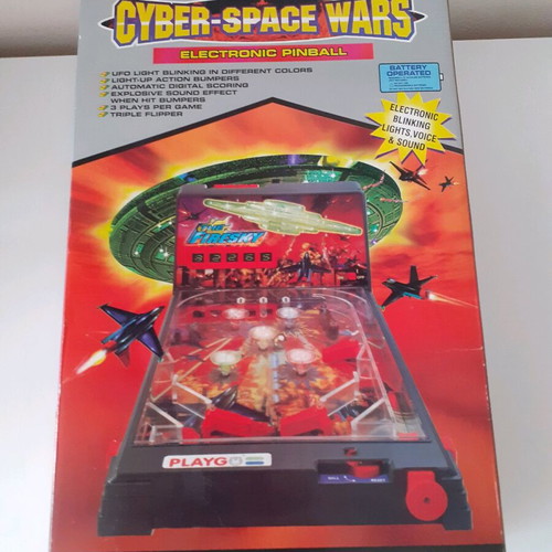 Cyber Space Wars electronic pinball Playgo Ltd new