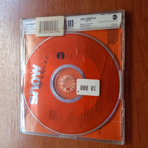 Snow Informer CD used, rare 1980s 1990s collectible