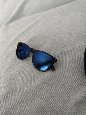 Emporio Armani EA 4089 sunglasses used, blue mirror lenses