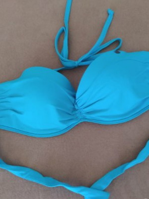 O'neill bikini top new, size L/XL, blue