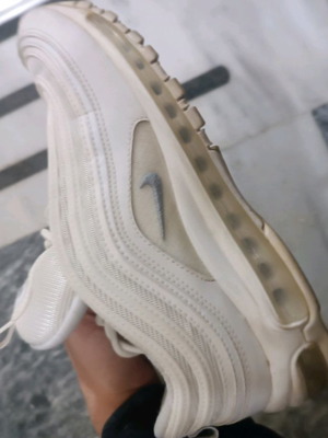 Nike Airmax 97 άσπρα μεταχειρισμένα No 42.5 γνήσια