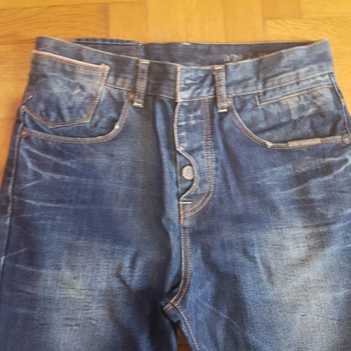Superdry vintage denim pants used, size 30x34, blue