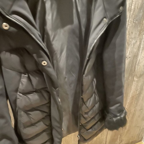Jacket with hood like new, warm winter outerwear