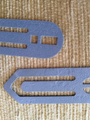 3D Printed Bookmarks like new, various sizes