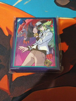 Pokemon card sleeves, sealed