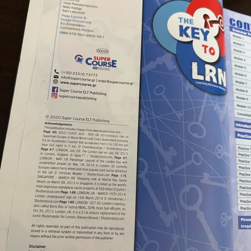 Book The Key to LRN (CEF B2) used, 10+5 Tests, Student’s Book