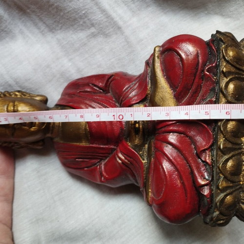 Buddha decorative statue or bookend new, resin or polyresin