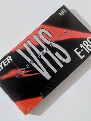 Flyer VHS E-180 video cassette new, sealed