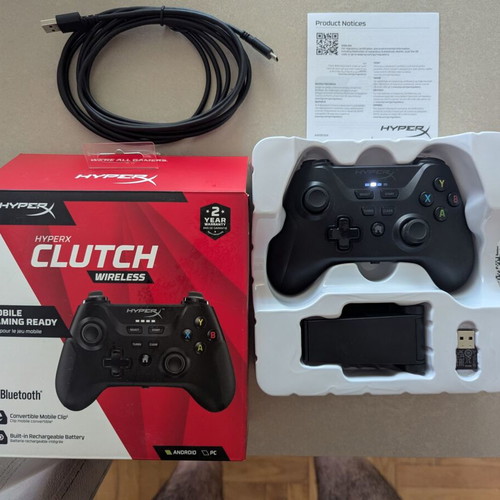 HyperX Clutch Wireless Gamepad for PC like new