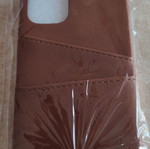 iPhone 12 mini leather brown case new