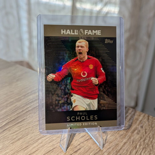 Topps Premier League 2025-26 Paul Scholes Hall of Fame Limited Edition card