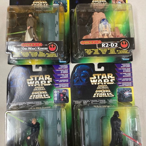 Kenner 1996 Star Wars Force F/X figures pack new