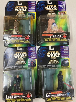 Kenner 1996 Star Wars Force F/X figures pack new