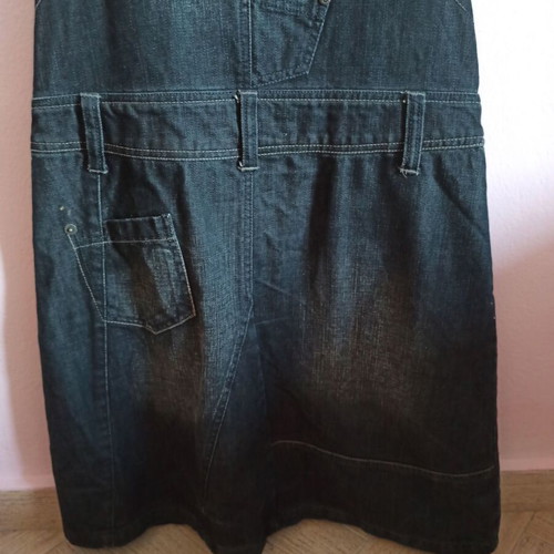 Attrattivo women's denim salopette blue small like new