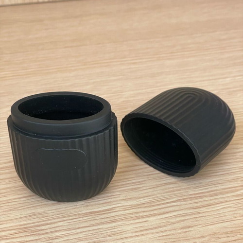 Silicone ice pack black new for face skincare
