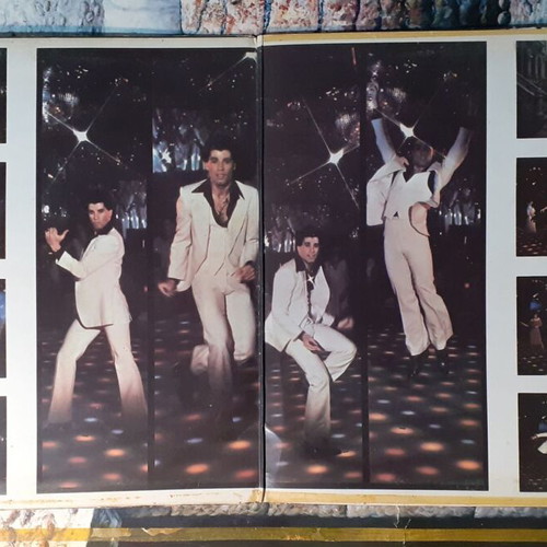 Saturday Night Fever vinyl record used, 1977 soundtrack