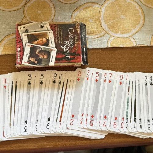 Modiano Mickey Mouse Disney collectible playing cards used
