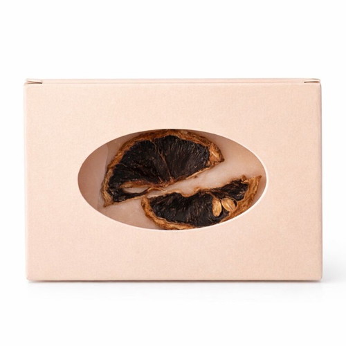Handmade soap new with dried oranges