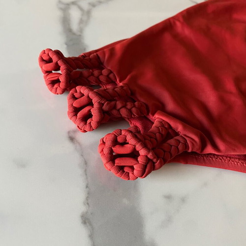 Vero by Aslanis swimsuit like new, red, size No L, high waist