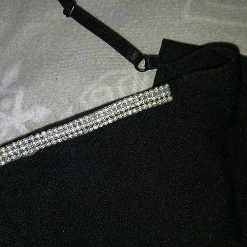 Black night dress size S like new