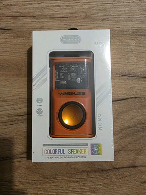 Wireless Speaker 5 Watt New, Portable Bluetooth, Orange