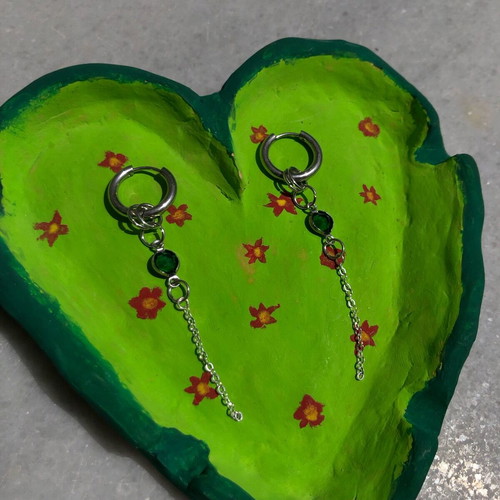 Boho Y2k Fairy Gothic Punk Rock Earrings stainless steel new