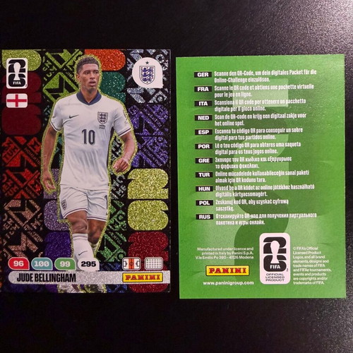 Jude Bellingham Momentum Panini FIFA World Cup 2026 Card new