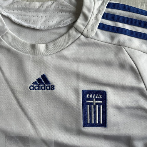Adidas 2004 Greece Jersey used, rare football shirt