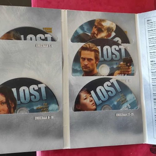Lost сезон 1 5 DVD употребявани, Изгубените