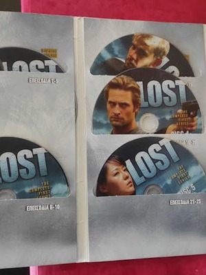 Lost сезон 1 5 DVD употребявани, Изгубените