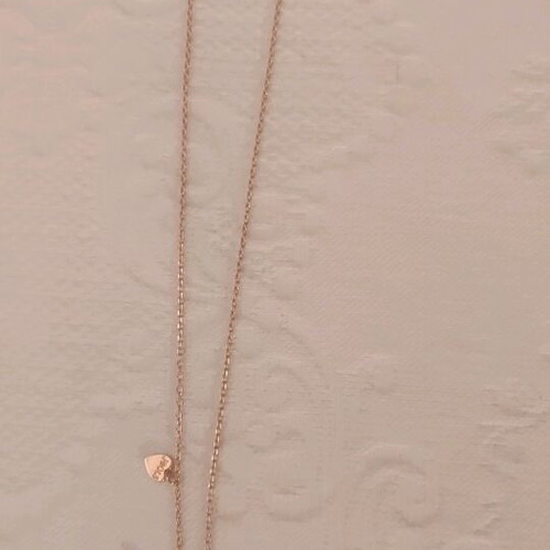 Rose gold necklace 925 Jools new