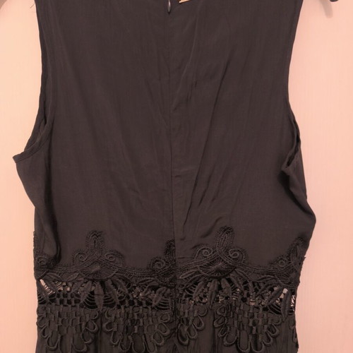 BSB Black Playsuit like new with lace details