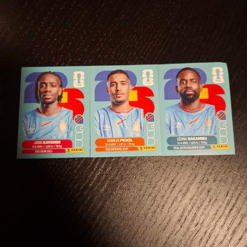 Congo Players FIFA World Cup 2026 stickers new