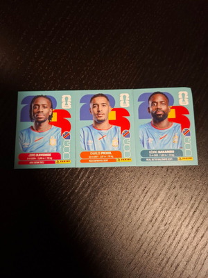 Congo Players FIFA World Cup 2026 stickers new
