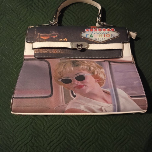 Summer shoulder bag white, new