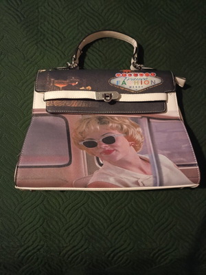 Summer shoulder bag white, new
