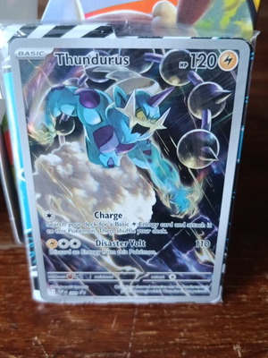 Thundurus Promo Card ETB Black Bolt Sealed