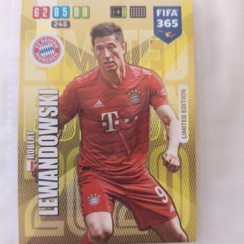 FIFA365 2020 Limited Edition Lewandowski Card like new