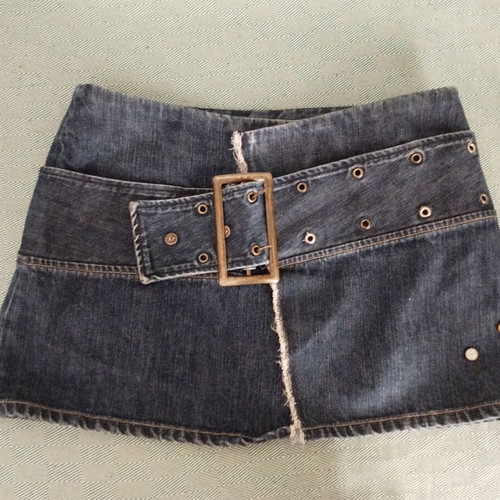 Diesel mini skirt, like new, size 28, blue