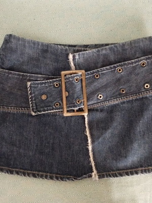 Diesel mini skirt, like new, size 28, blue
