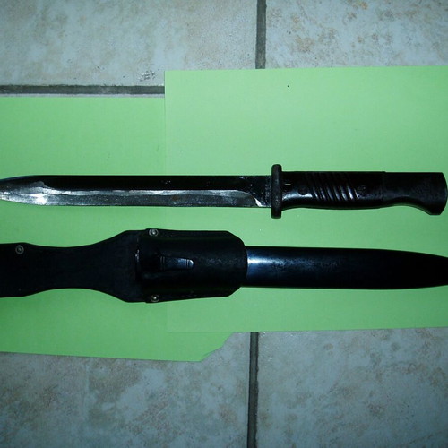 Decorative German knife sharpened like new Mauser K98