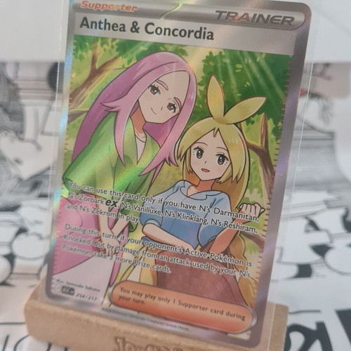 Anthea and Concordia Ascended Heroes Pokemon Full Art Trainer card new