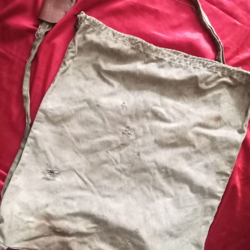 Canvas military bag used