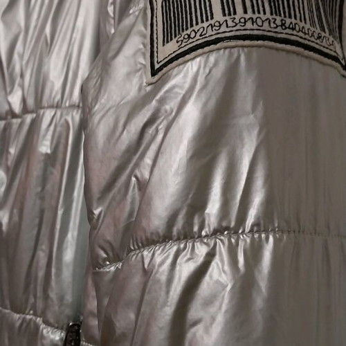 Silver bomber jacket used