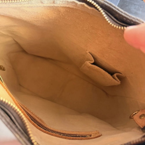 Louis Vuitton Looping GM Monogram shoulder bag like new, beige and brown