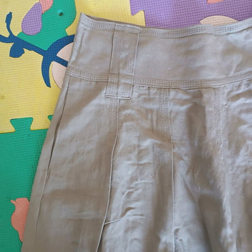 Zara large beige skirt like new, alpha line fit