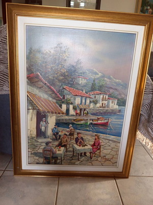 Paintings like new, set of two, sold separately