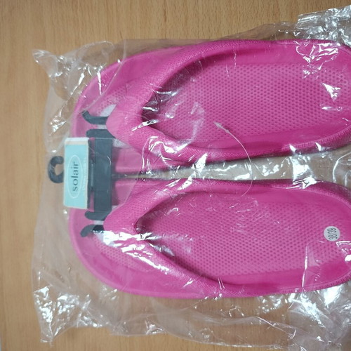 Solair women's beach flip-flops fuchsia size 38/39